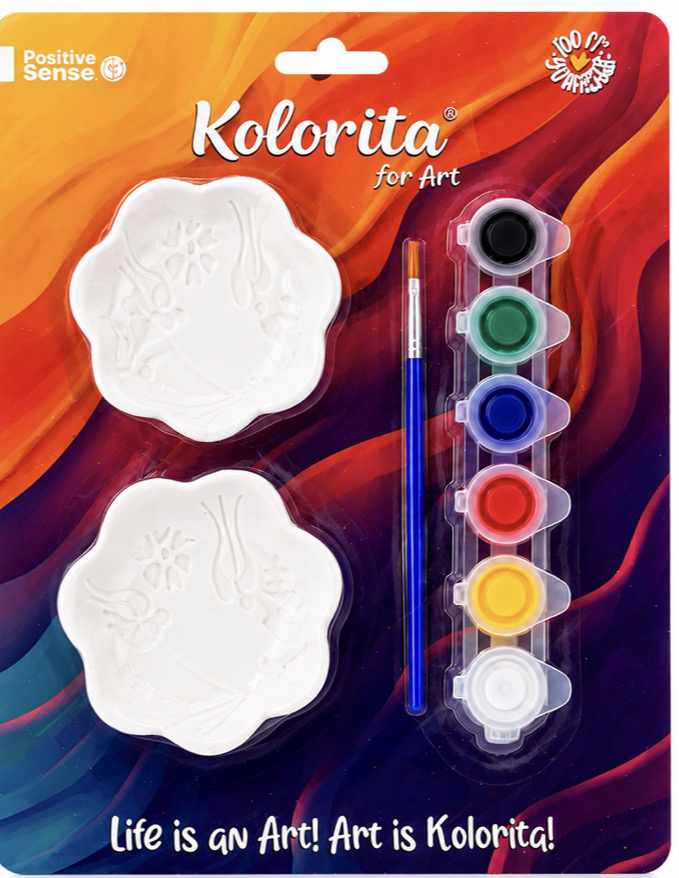 Koloritaforart 2 li cini tabak seti