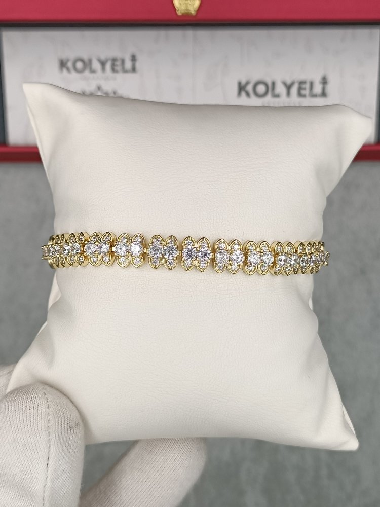 TAŞLI BİLEZİK (17+2 CM)