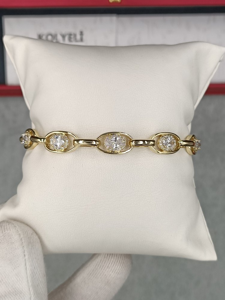 TAŞLI BİLEZİK (17+2 CM)