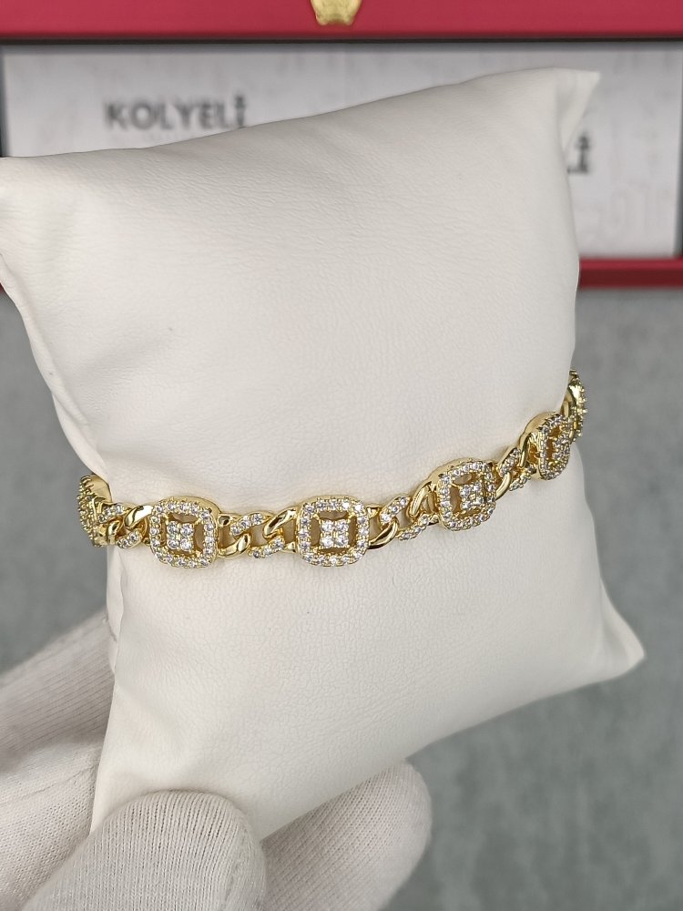 TAŞLI BİLEZİK (17+2 CM)