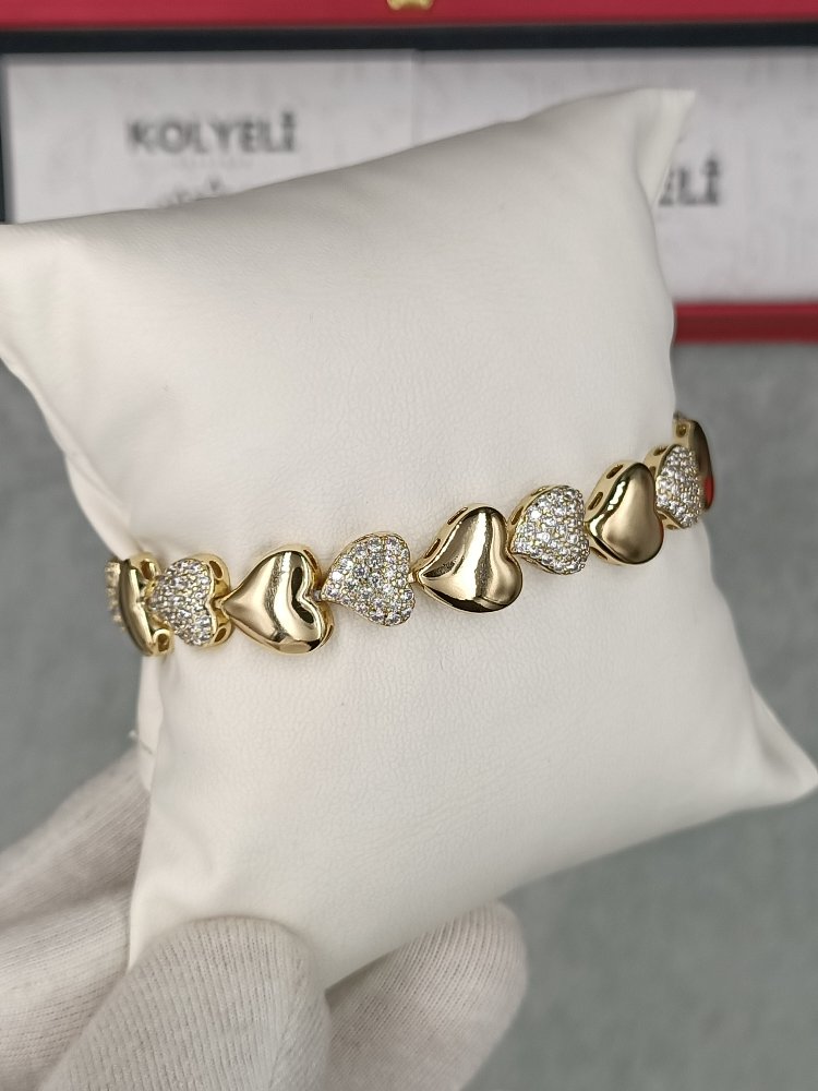 TAŞLI BİLEZİK (17+2 CM)