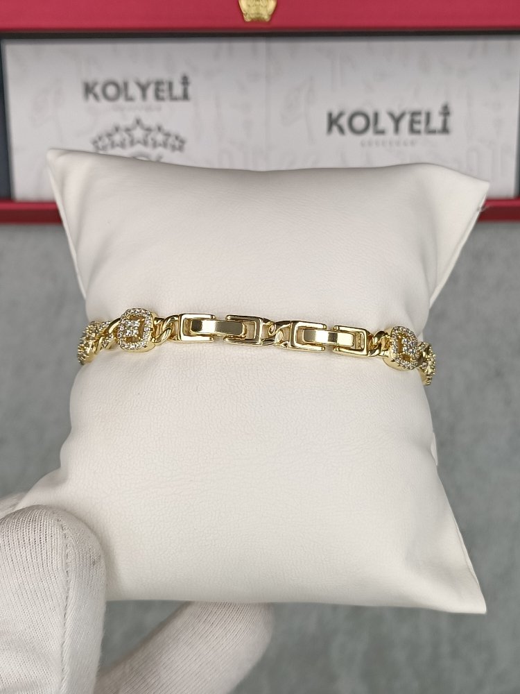 TAŞLI BİLEZİK (17+2 CM)