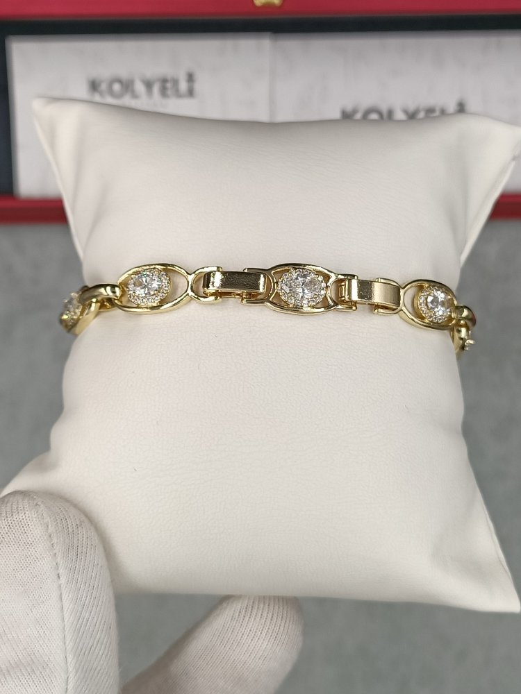 TAŞLI BİLEZİK (17+2 CM)