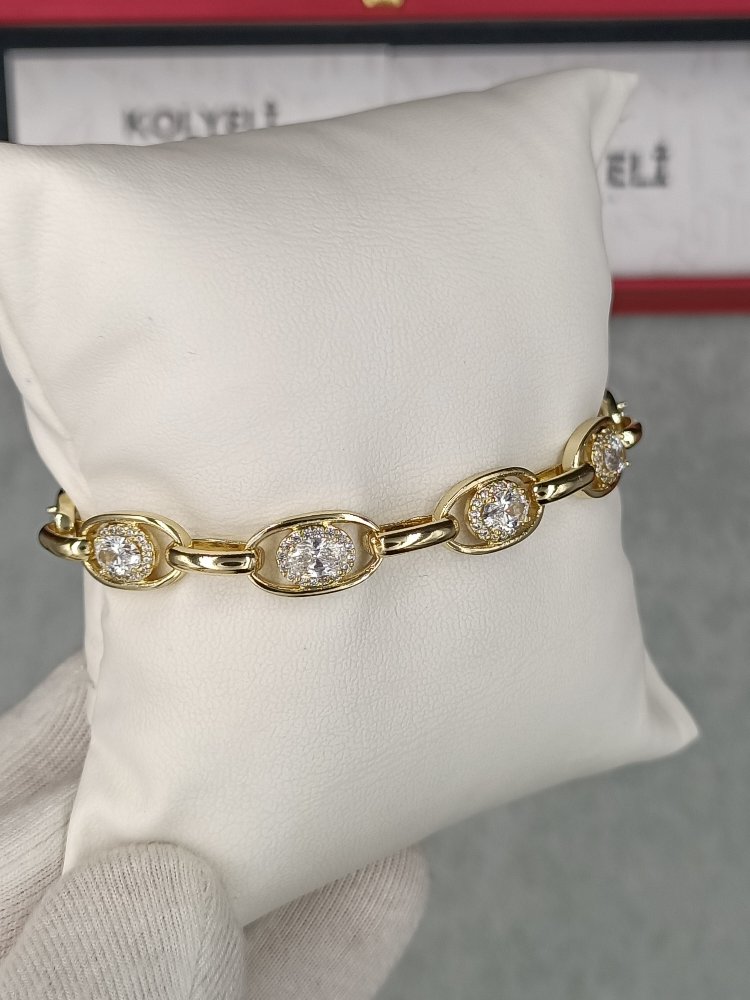 TAŞLI BİLEZİK (17+2 CM)