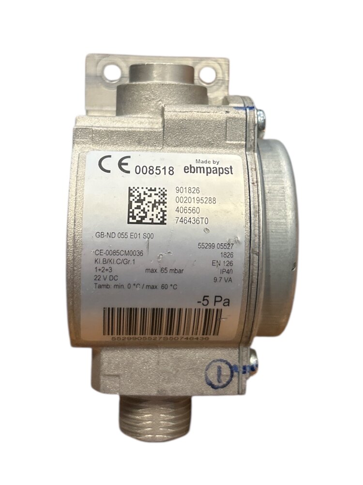 Gaz Valfi 220V EBMPAPST