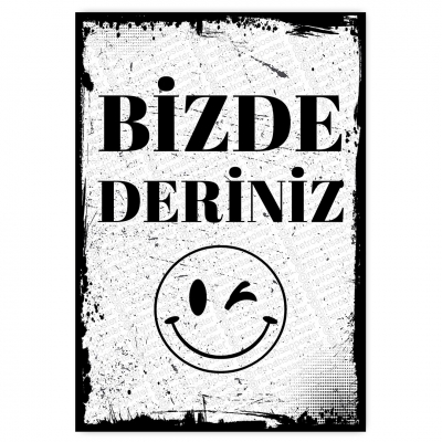 30x20cm AHŞAP POSTER