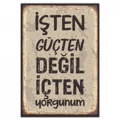 30x20cm AHŞAP POSTER