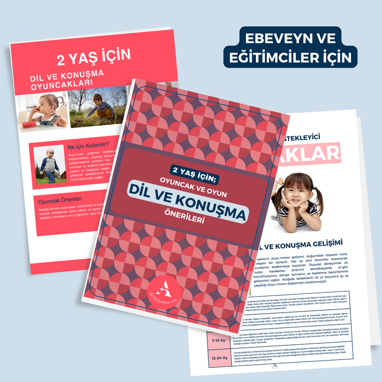 2 YAŞ DİL VE KONUŞMA GELİŞİM İÇİN OYUN VE OYUNCAK ÖNERİLERİ