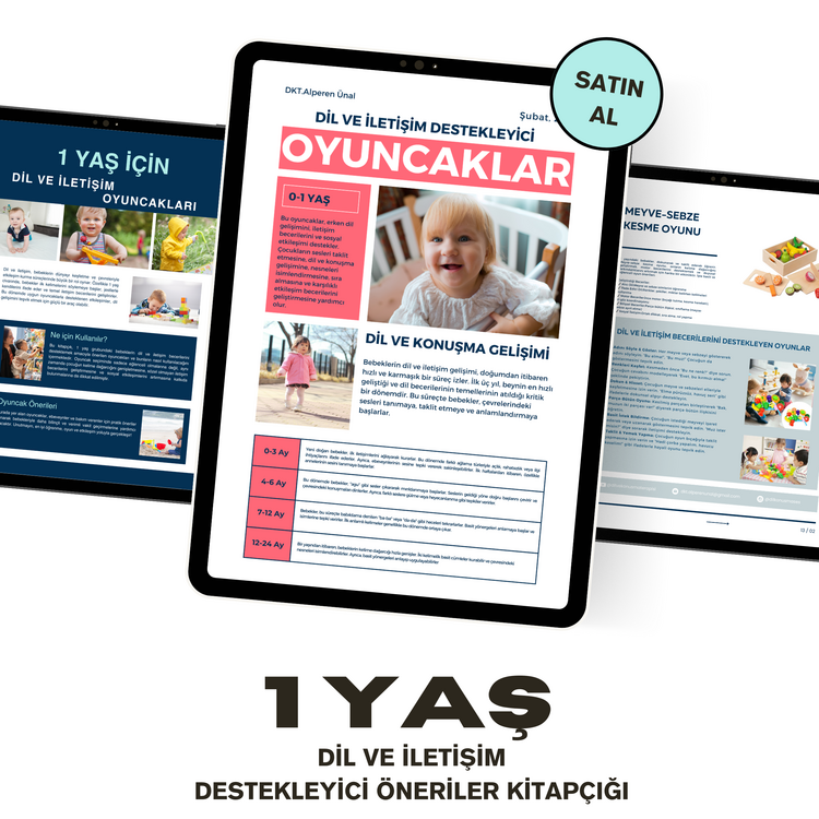 dil ve iletişim destekleyici oyuncak ve oyun önerileri/ 0-1 yaş