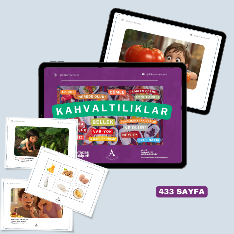 Kahvaltılıklar – Dijital Oyun Destekli PDF Materyali