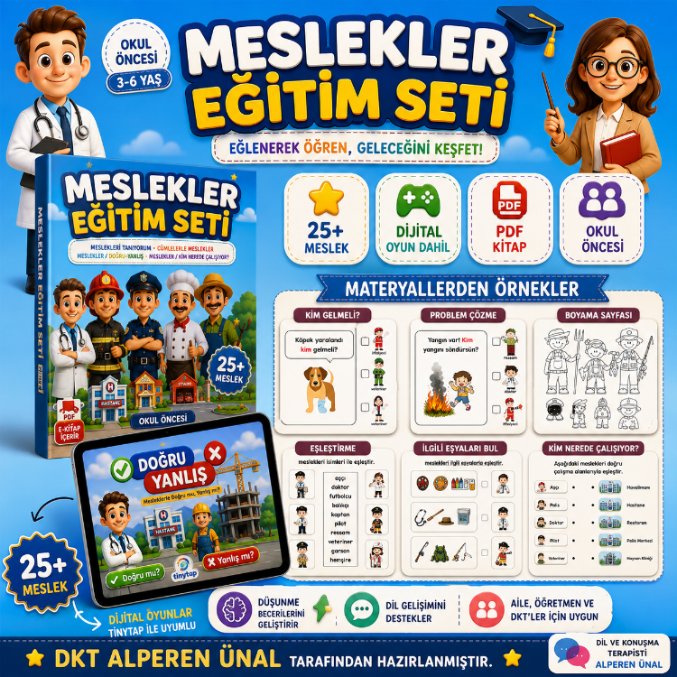 MESLEKLER EĞİTİM SETİ