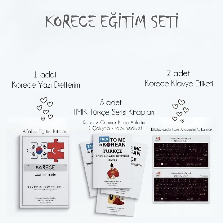 Korece Öğrenme Seti