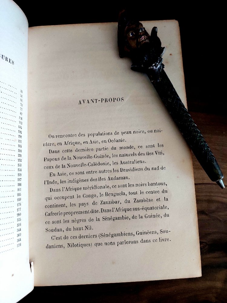 Abel Hovelacque — Les Nègres de l’Afrique Sus-Équatoriale | 1889 - İlk Baskı