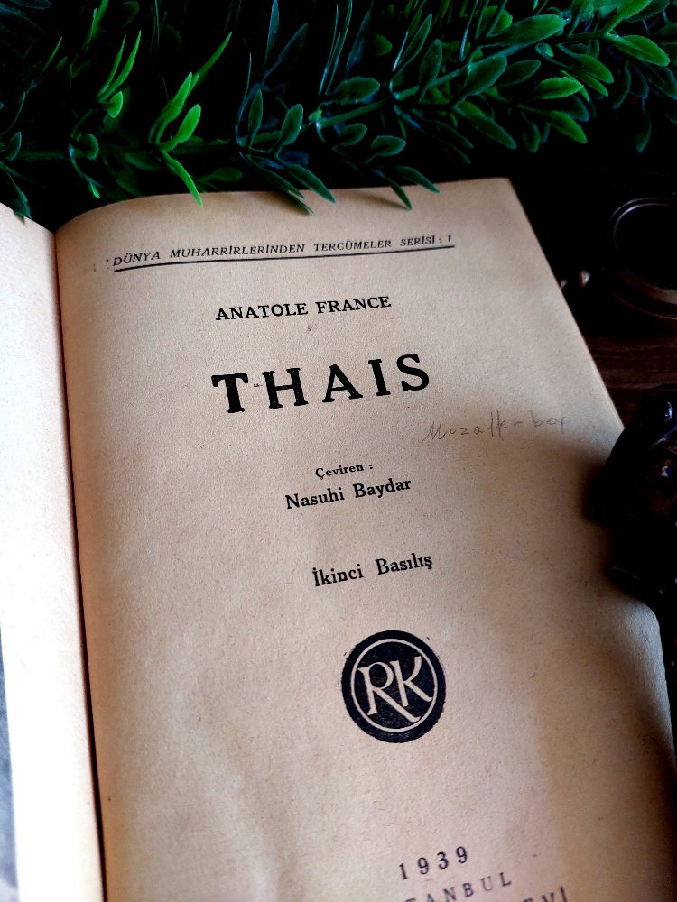 Anatole France — Thais * 1939