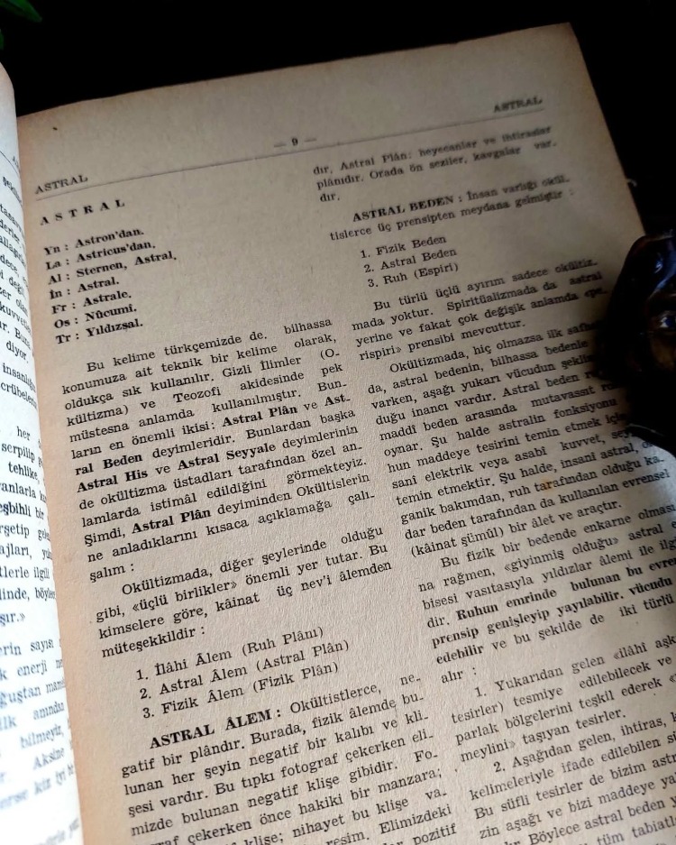 Ergün Arıkdal — Ansiklopedik Metapsişik Terimler Sözlüğü | 1971