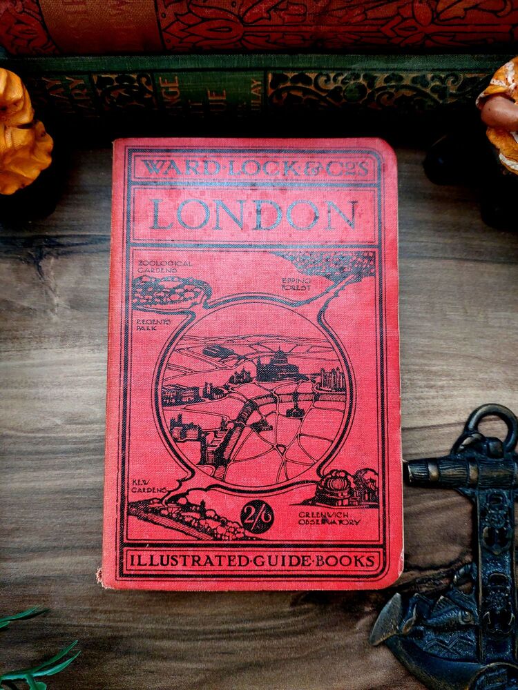 Ward Lock's Illustrated Guide Books "Red Guides" * Circa 1900's