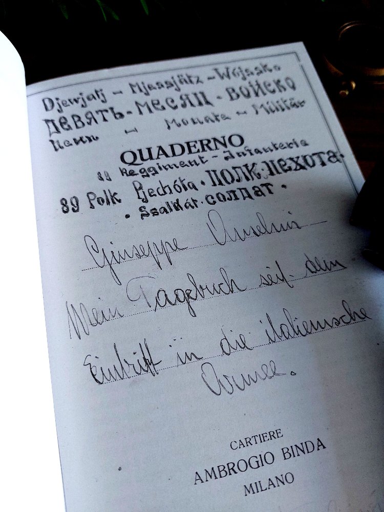 Josef (Giuseppe) Anselmi — Die Kriegstagebücher 1942 und 1943 * 2020