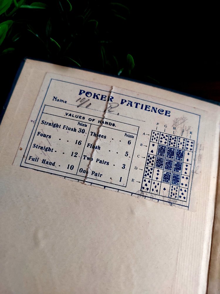 Das Buch der Patiencen | Circa 1900's