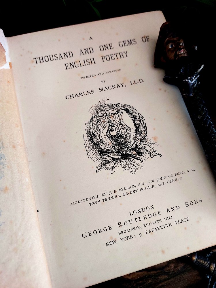 Charles Mackay ⁷— A Thousand and One Gems of Poetry
| Circa 1886