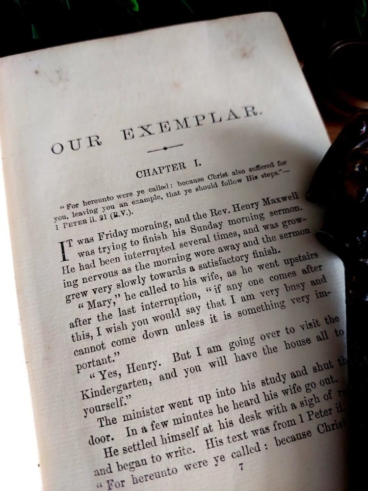 Charles M. Sheldon — Our Exemplar; or, "What Would Jesus Do?" * 1898