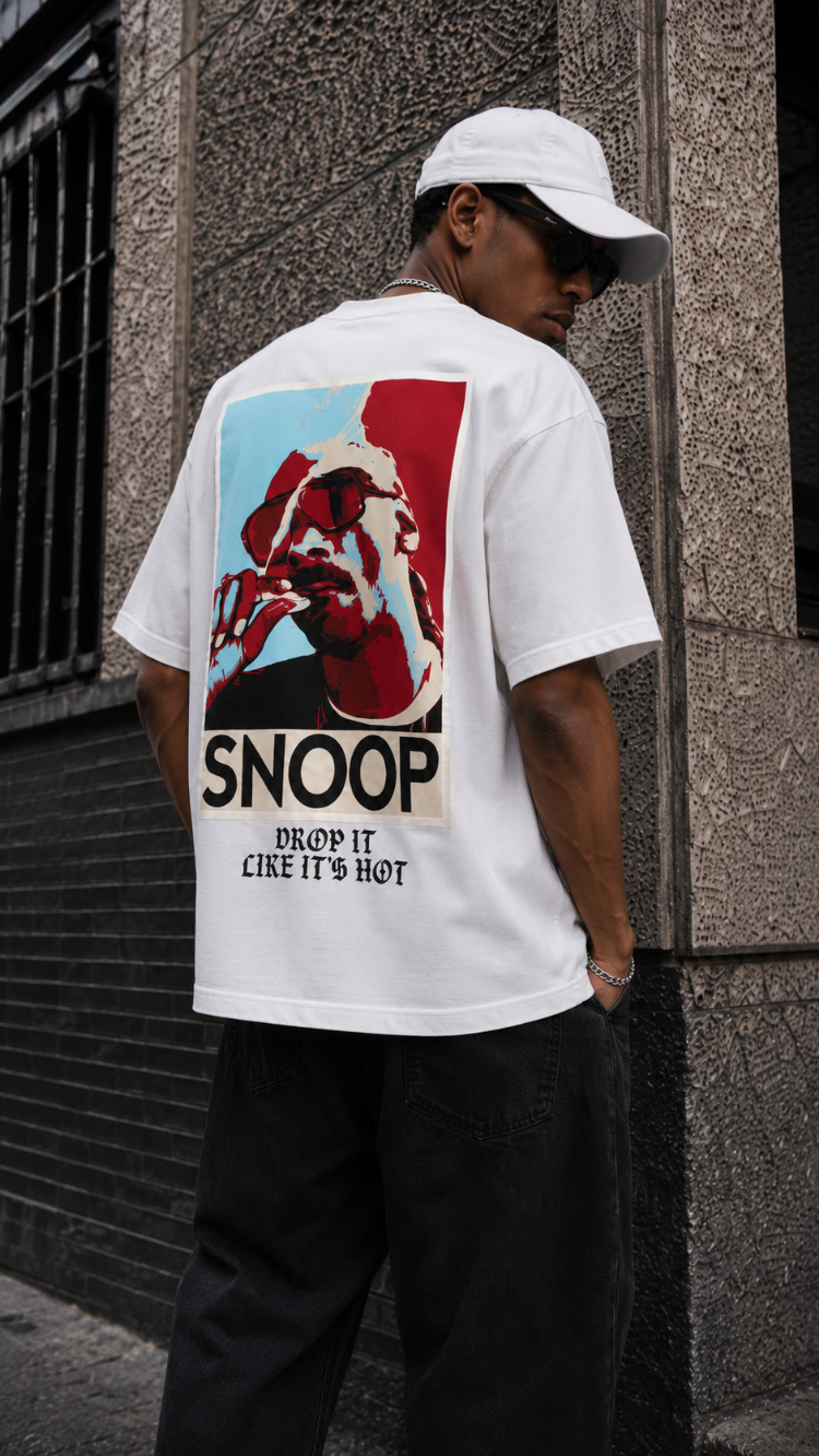 KORYN Rap Icon Beyaz Oversize T-Shirt