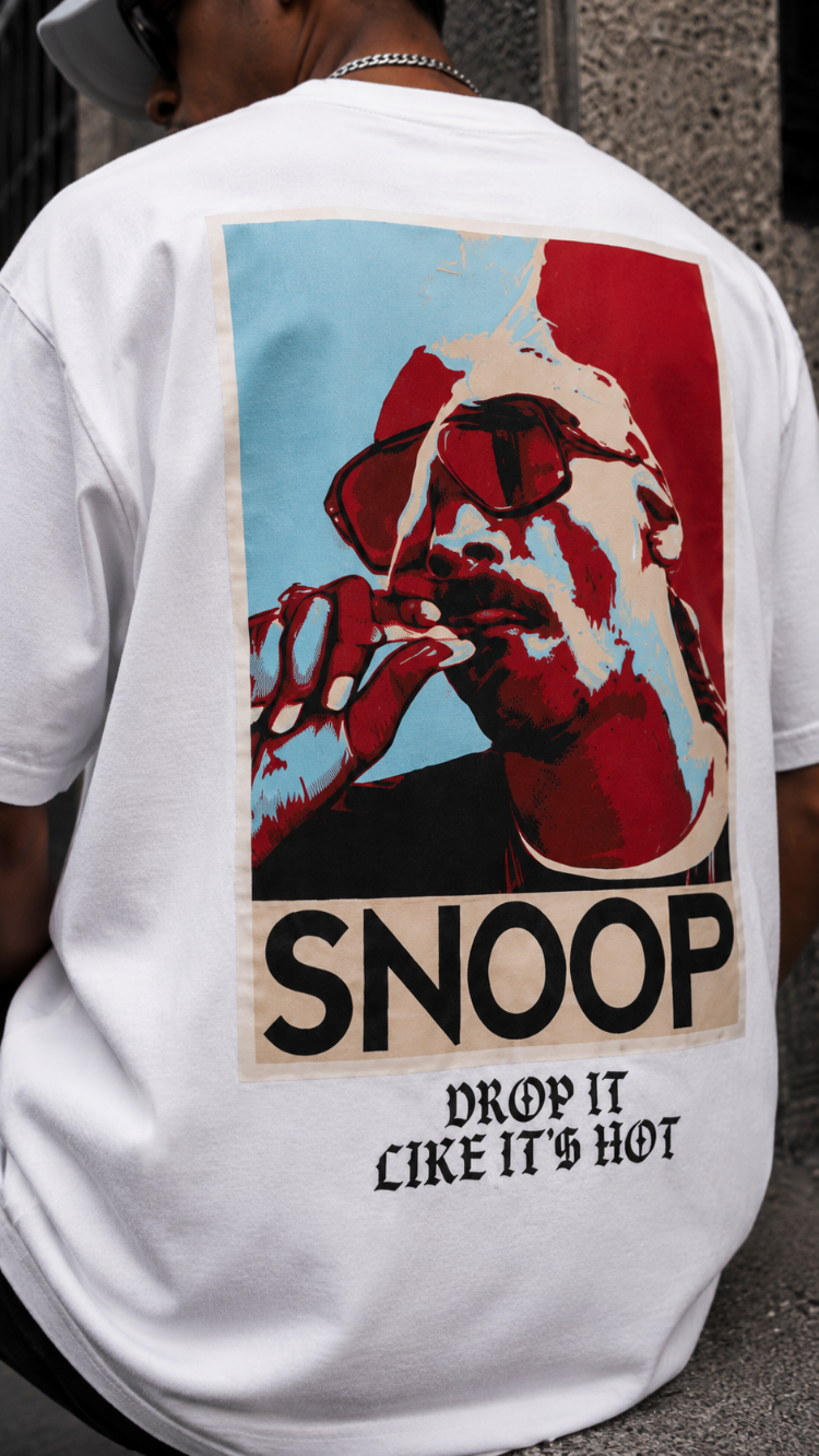 KORYN Rap Icon Beyaz Oversize T-Shirt