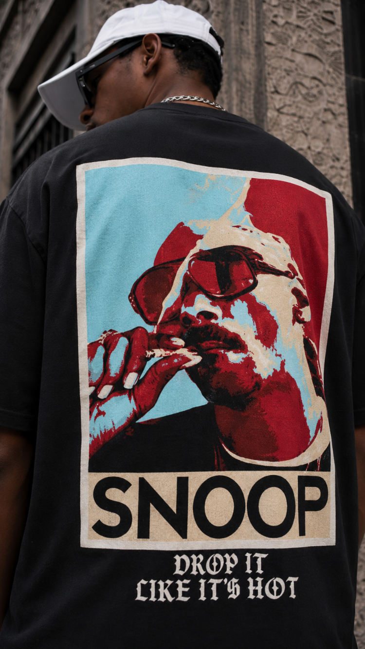 KORYN Rap Icon Siyah Oversize T-Shirt