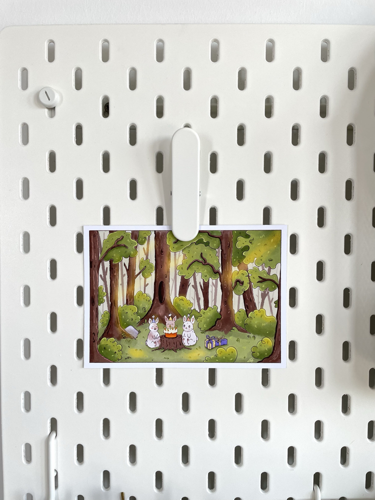 Doğum günü partisi art print