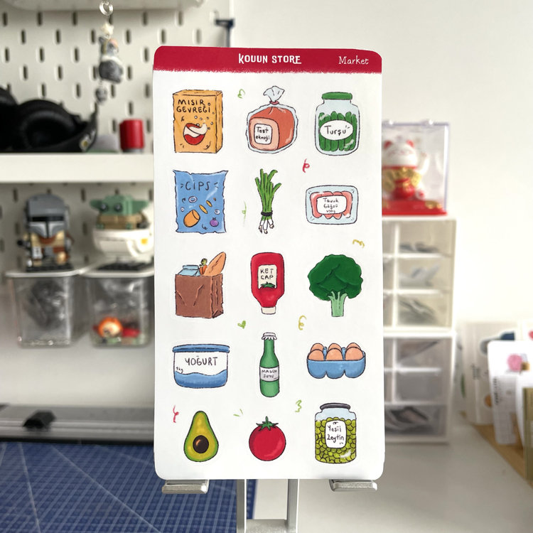 Market Sticker