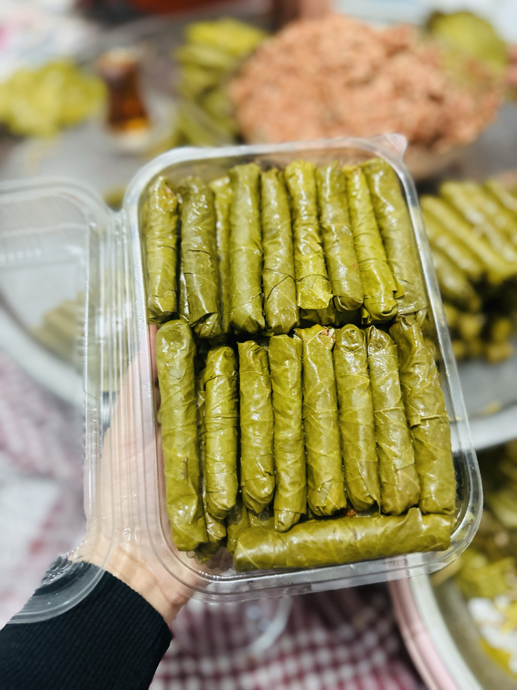 Zeytin yağlı yaprak sarma 1kg