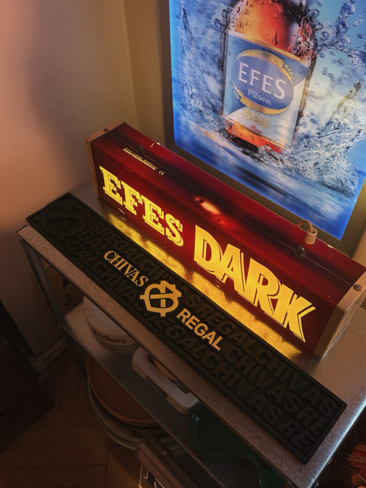 Chivas regal bar mat