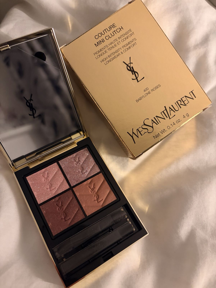 Yves Saint Laurent Couture Mini Clutch Göz Farı- 400