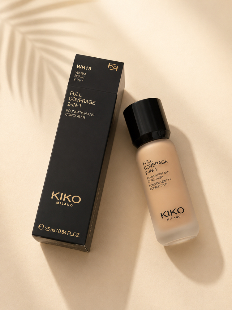 Kiko Full Coverage 2-In-1 Foundatıon And Concealer WR 15