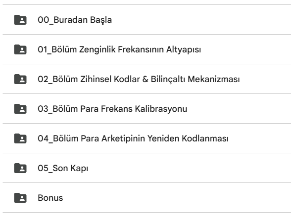 Zenginliğin Algoritması – Dijital Çalışma Kiti 