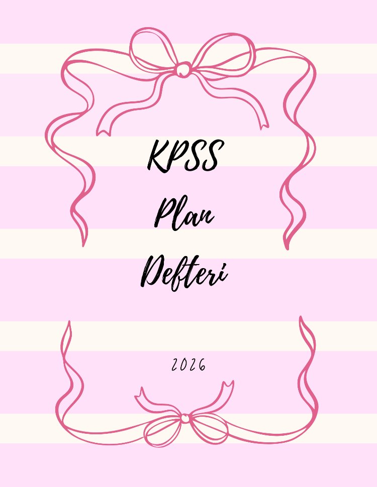 kpss planlama defteri