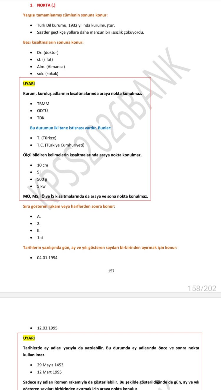 TÜRKÇE PDF KONU ANLATIMI