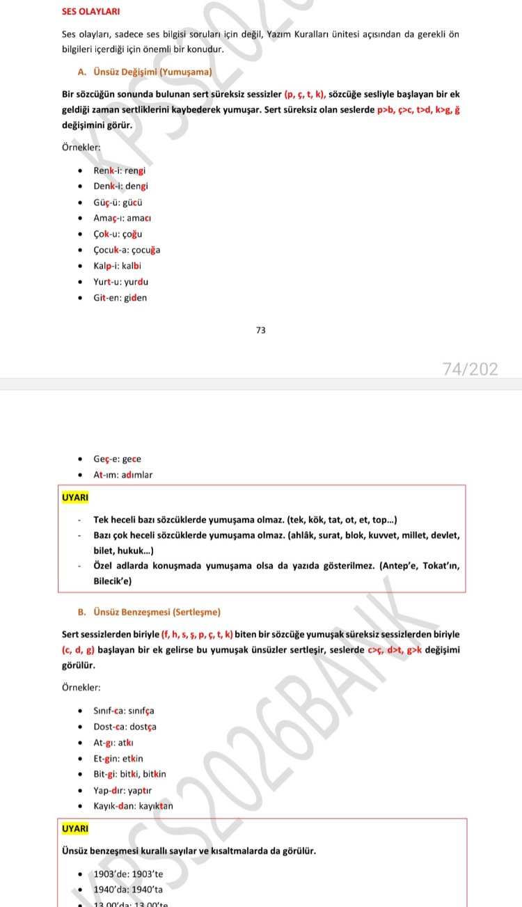 TÜRKÇE PDF KONU ANLATIMI