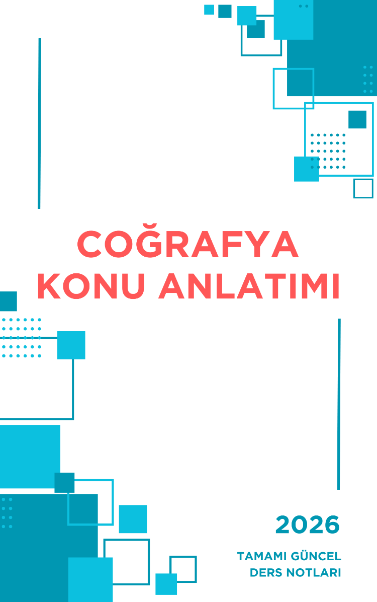 COĞRAFYA PDF KONU ANLATIMI