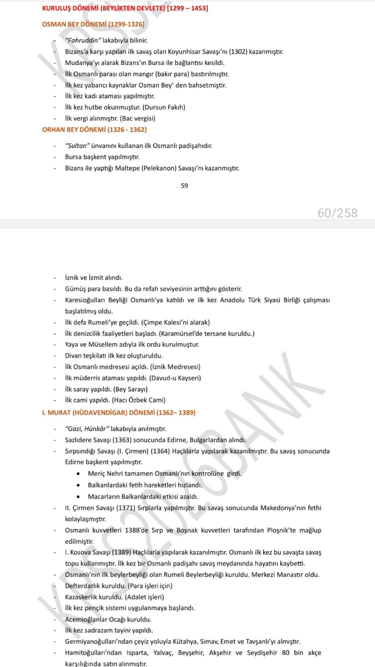TARİH PDF KONU ANLATIMI