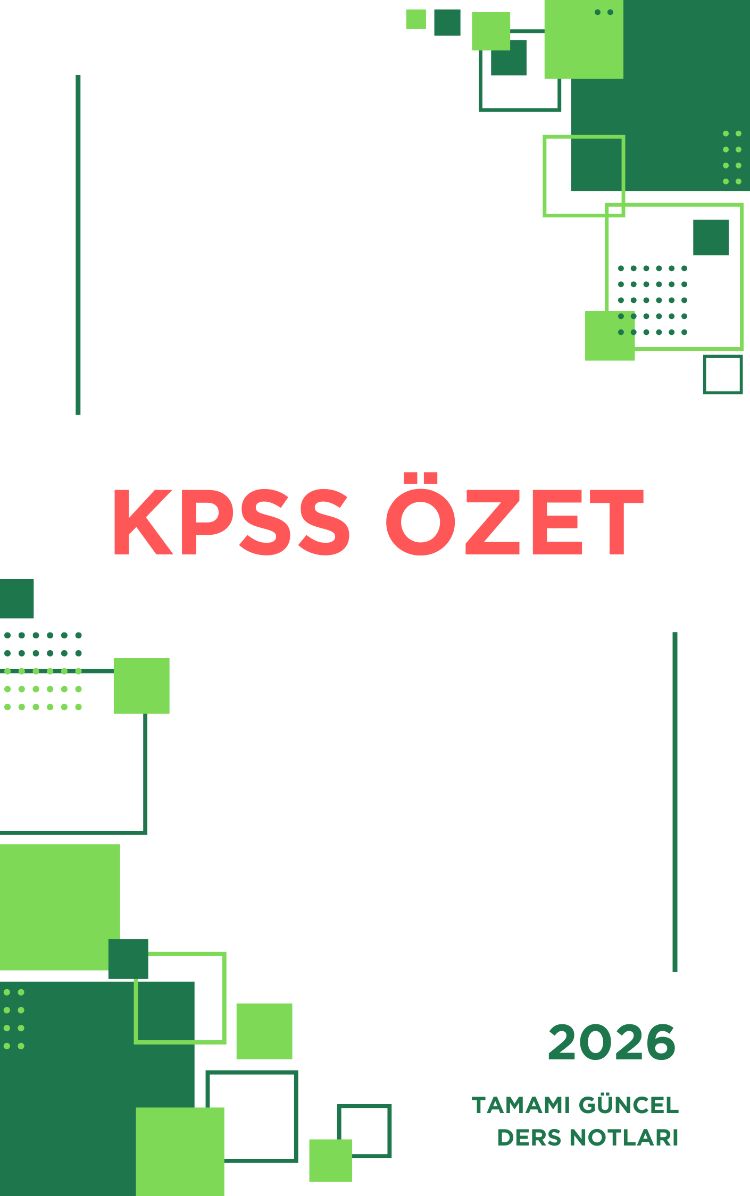 KPSS ÖZET PDF NOTU