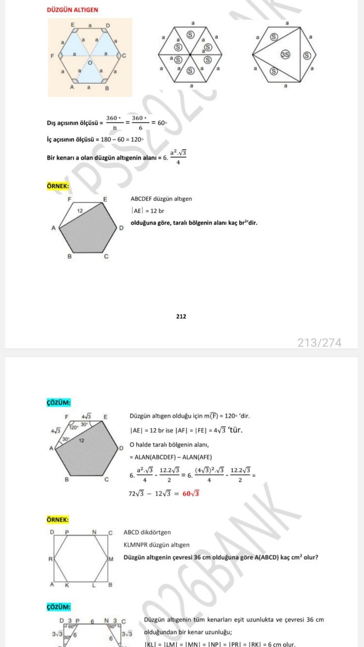 MATEMATİK PDF KONU ANLATIMI