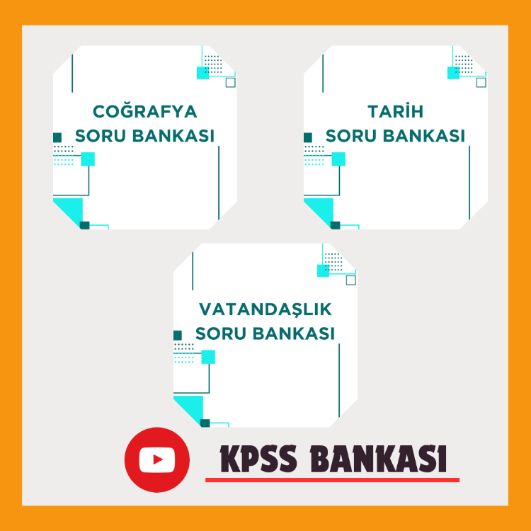KPSS PDF SORU BANKASI SETİ