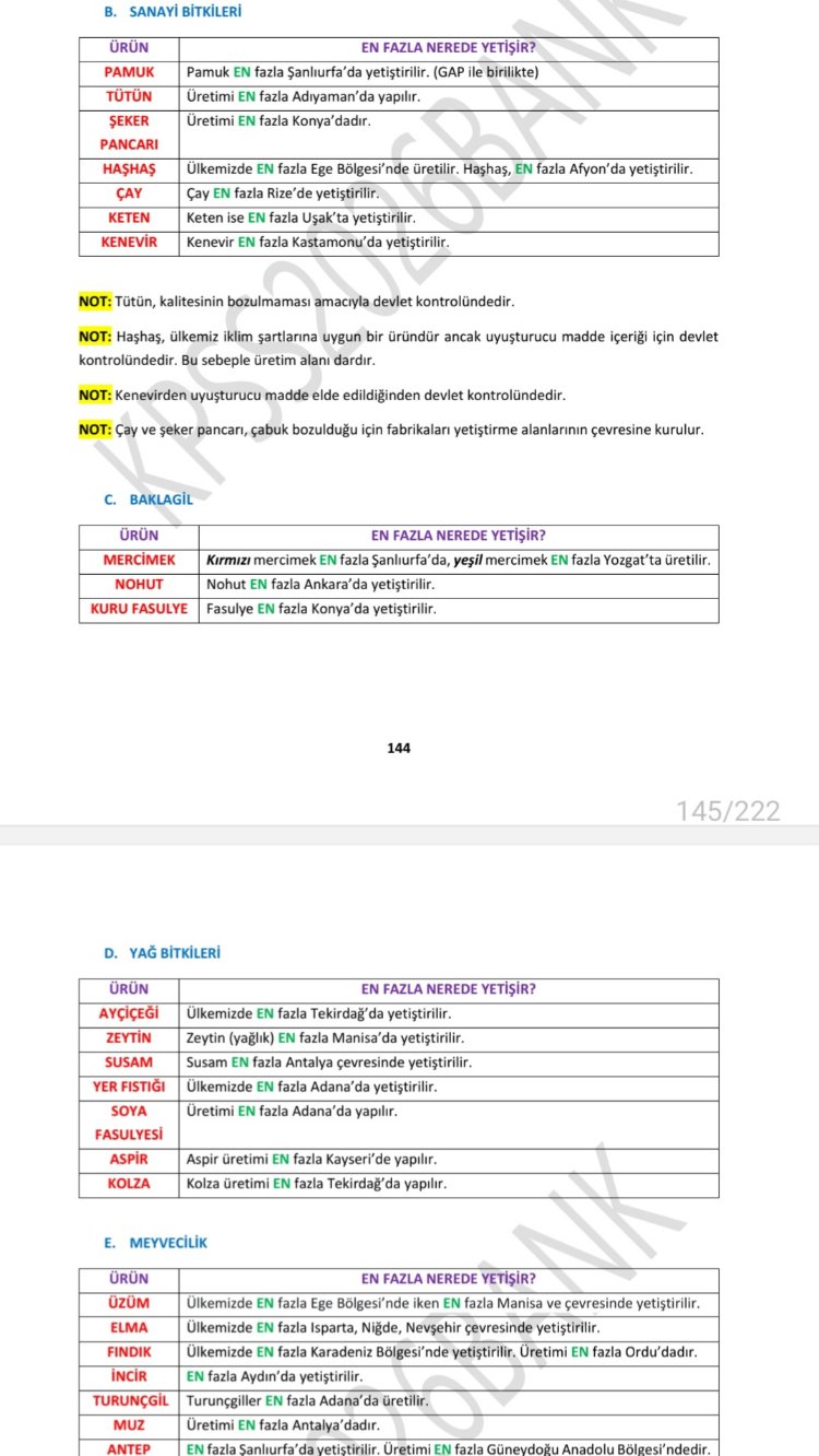 KPSS ÖZET PDF NOTU