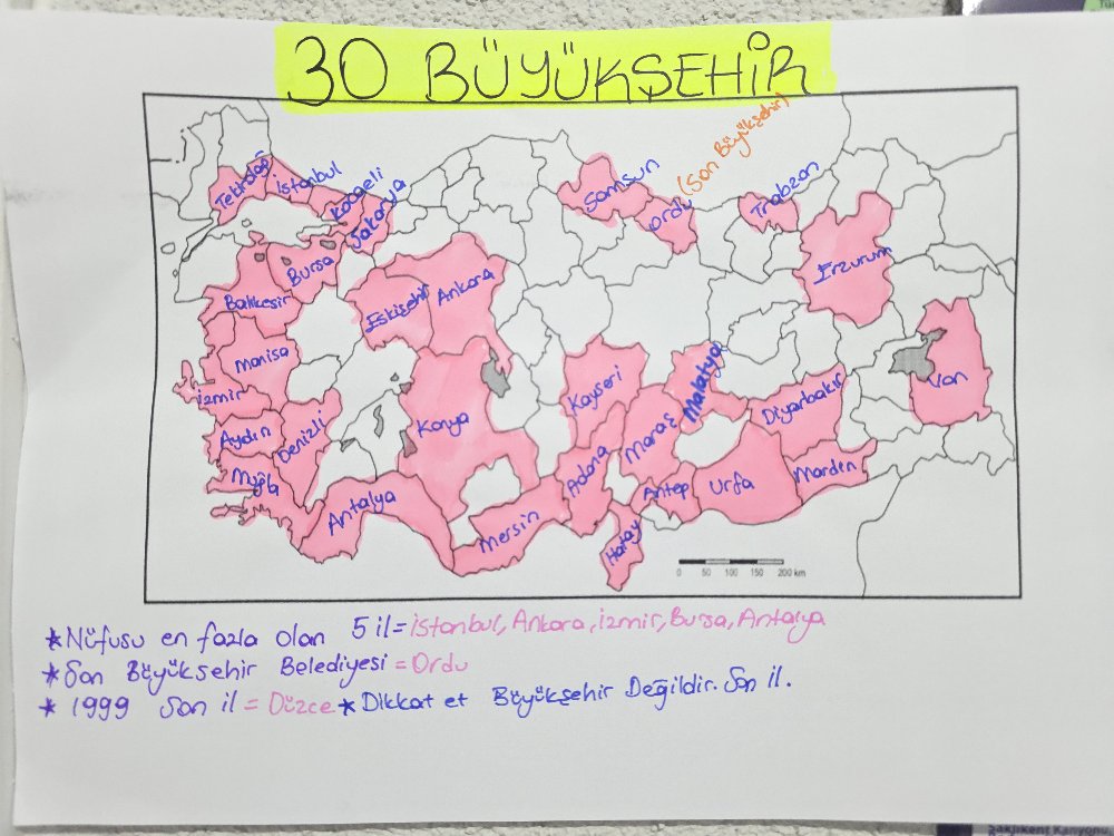 PDF COĞRAFYA HARİTA NOTLARIM