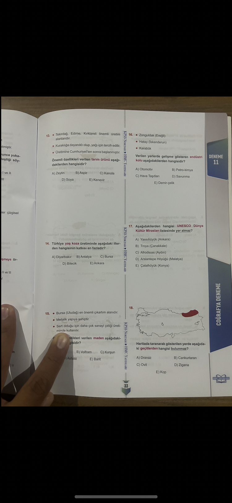 15 erli DİJİTAL (PDF) Vatandaşlık Denemesi ( Kitap Değil )