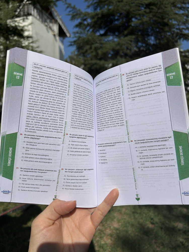 KPSS AGS 15 Erli Türkçe Denemeleri PDF / DİJİTAL ( Kitap Değil )
