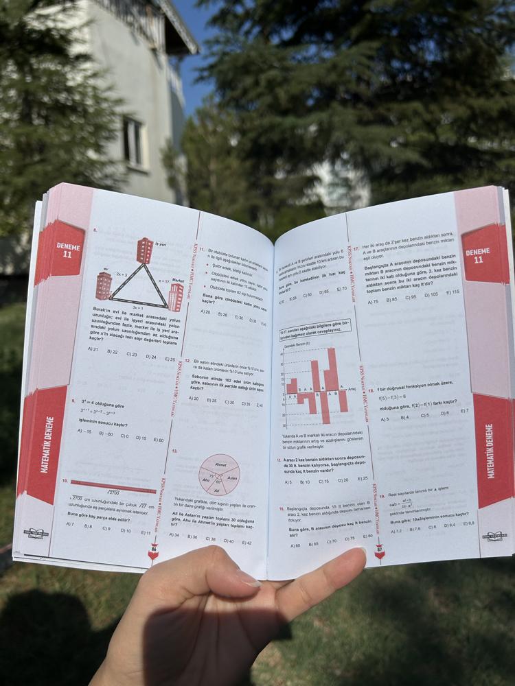 KPSS AGS 15 erli Çözümlü Matematik Denemeleri PDF / DİJİTAL ( Kitap Değil )