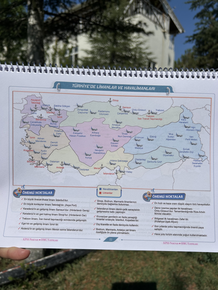 KPSS / AGS Haritalarla Coğrafya Pratik Konu Anlatımı PDF / DİJİTAL ( Kitap Değil )