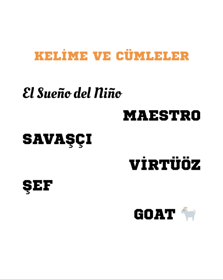 KRID KELİMELER (GOAT / MAESTRO vs)