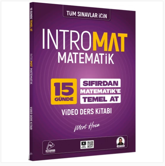 Mert Hoca Yayınları IntroMat Matematik Video Ders Kitabı